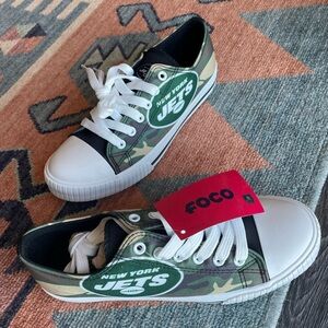 NWT NFL New York Jets Camo Sneakers